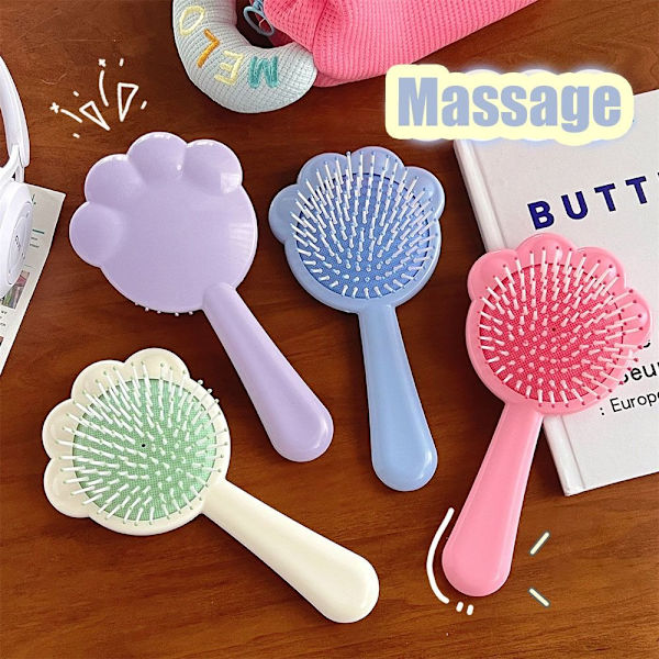 Massage Kam Hår Kam BLÅ Blue