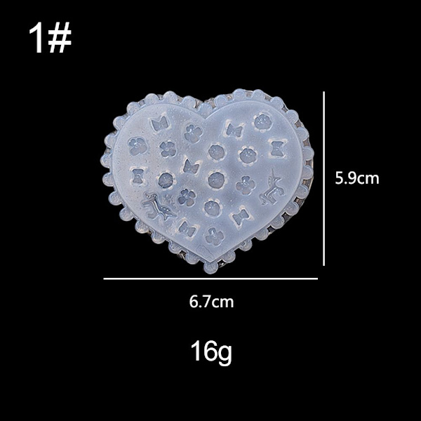 Negleform silikone stencils 1# 1# 1#