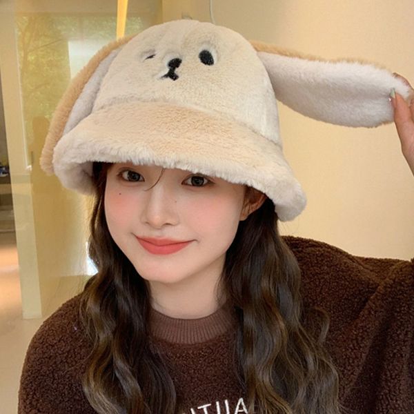 Basin Hat Fur Bucket Hat KHAKI khaki
