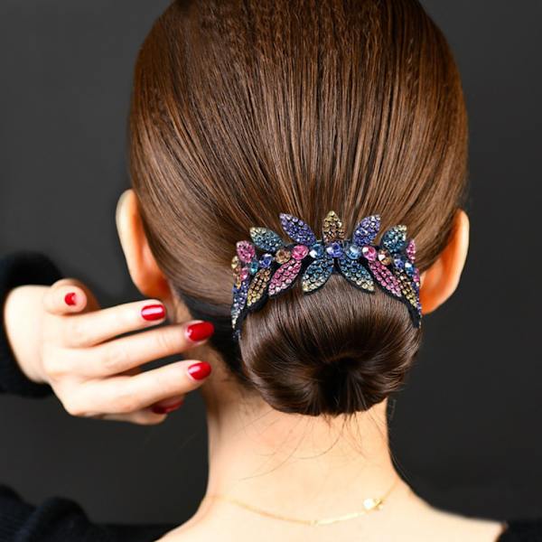 Fashion Crystal Hårnål Hårklo Clips D D D