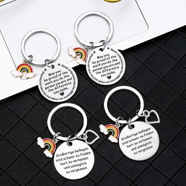 Nyckelring Avskedshänge Nyckelring PRESENTFÖRPACKNING PRESENTFÖRPACKNING Gift Box