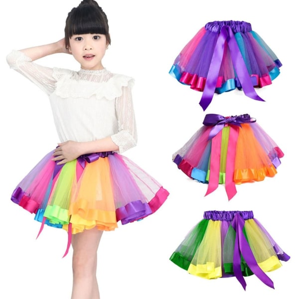 Child Tutu Girl Rainbow hameet S1 1 S1