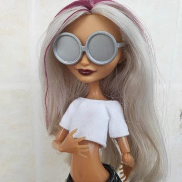 Doll Cute Eyeglasses Mini Glasögon 1 1 1