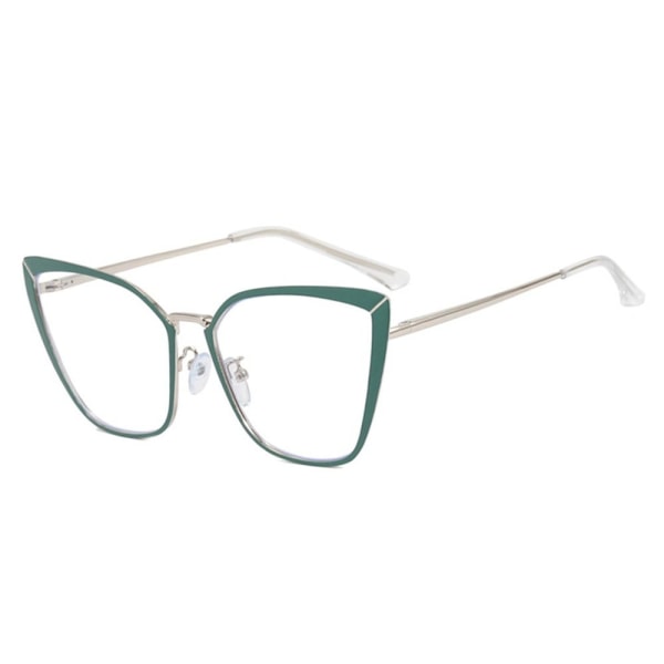 Anti-Blue Light Glasögon Fyrkantiga Glasögon GRÖN Green