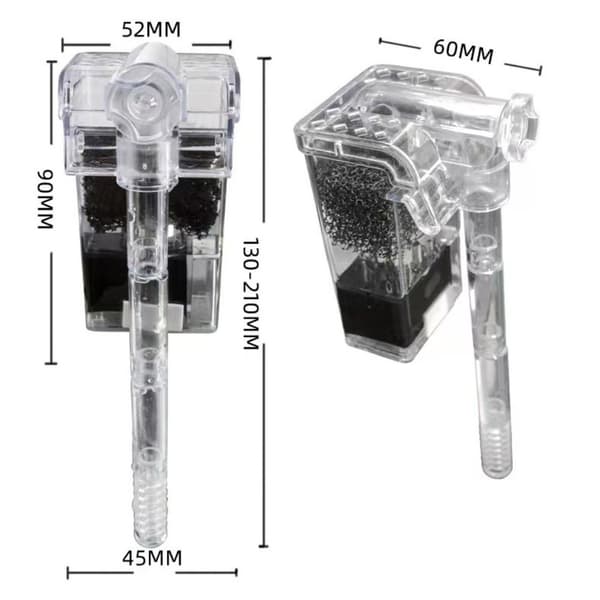Fossfall Akvarium Filter Akvarium Oksygeneringspumpe PLUGG PLUGG plug