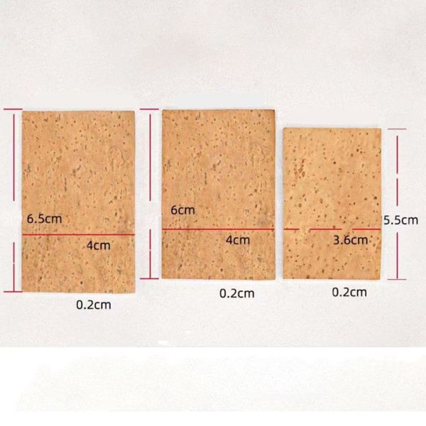 Sax Neck Cork Saxofon Neck Cork 60X40MM 60X40MM 60x40mm