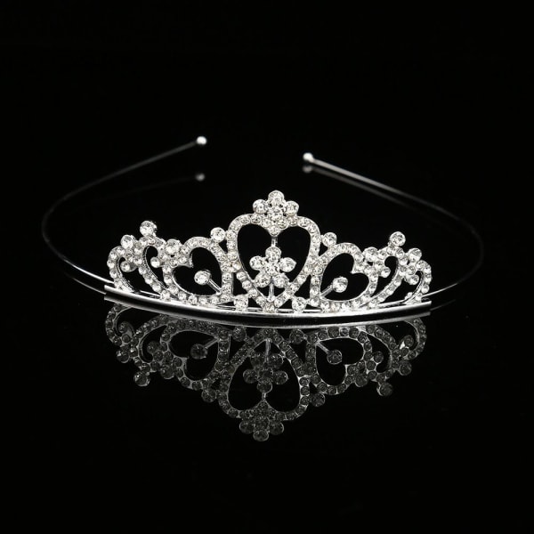 Kristallbröllop Tiaror Queen Princess Crown A A A