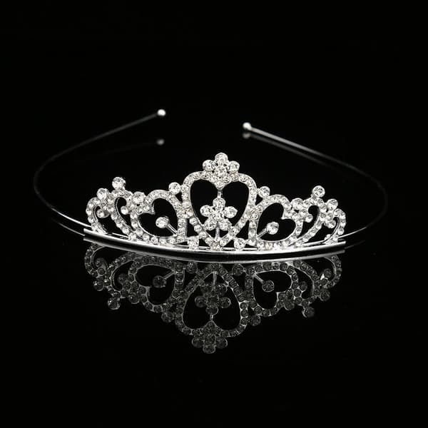 Krystall Bryllups Tiaraer Dronning Prinsesse Krone E E E