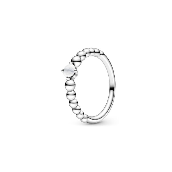 Perleringe Ædelstensring NR. 502 2 No. 502