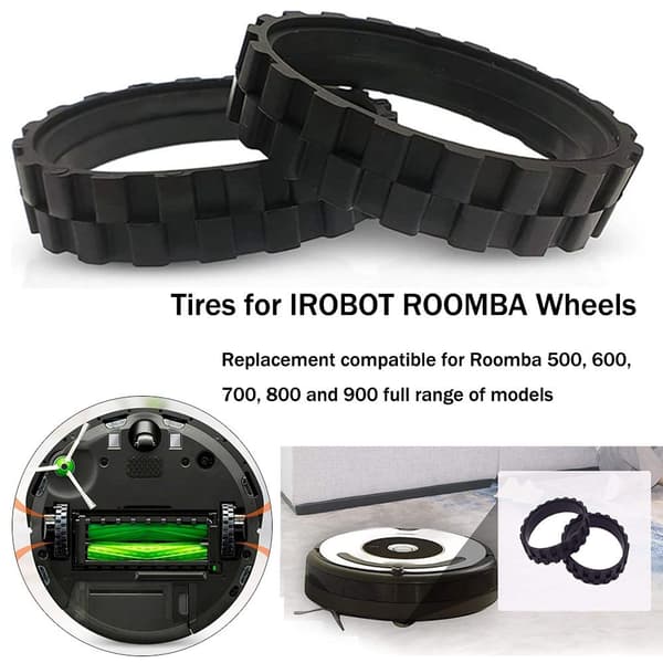 Däckhölje för iRobot Roomba Hjul 4 st 4pcs