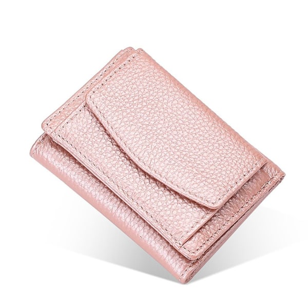 Kreditkortshållare Trifold Plånbok ROSA pink