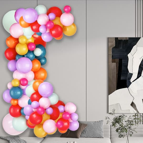 Regnbue Ballonbue Sæt Karnevalsfest