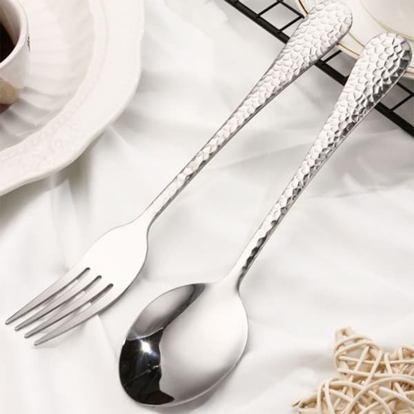 8 st Teskedar Dessertskedar SILVER Silver