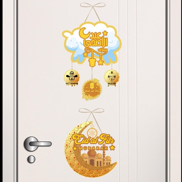 Star Moon Castle Tag Vägghängande plaketter 04 04 04