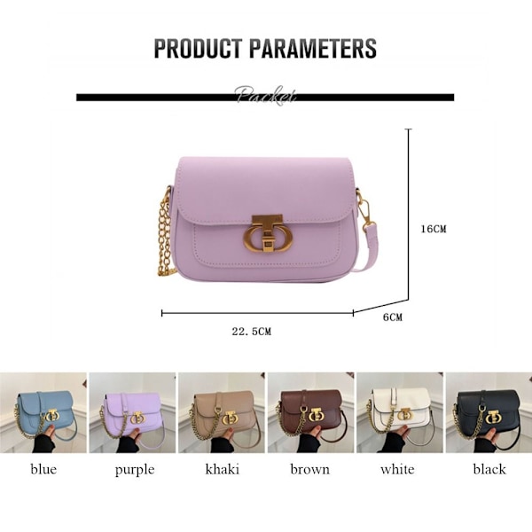 Skuldertaske Crossbody-taske BRUN brown