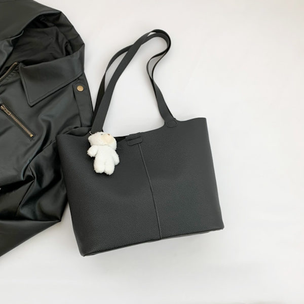 Skuldertaske Underarmstaske SORT Black