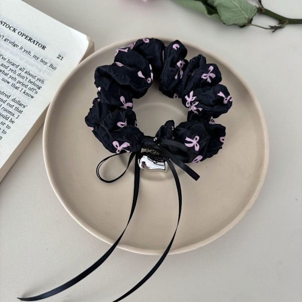 Sløyfe Barrettes Sløyfe Scrunchies FJÆRKLIPPE FJÆRKLIPPE Spring Clip