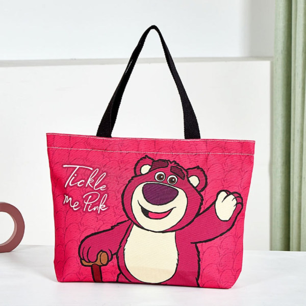 Stitch Canvas Bag Shopping Bag JORDBÆR BJØRN B JORDBÆR