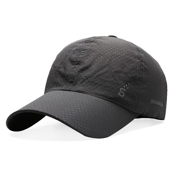 Cap Solskydd MÖRKGRÅ ANDAS STIL ANDAS Dark grey Breathable Style-Breathable Style