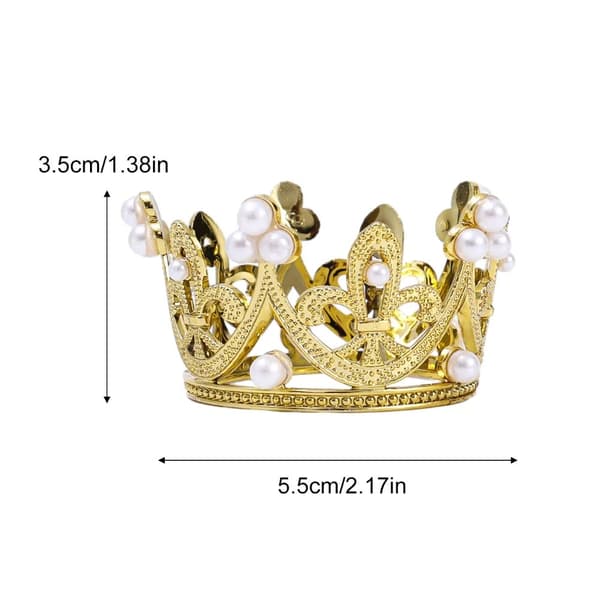 Mini Crown Princess Tiara HOPEA silver