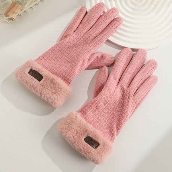 Berøringsskjermhansker Kjørevotter ROSA pink