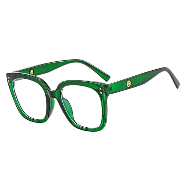 Anti-Blue Light Briller Firkantede Briller SORT Black