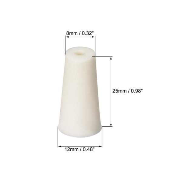 Silikoneproppropper Silikonegummiprop 10 STK 10 STK 10pcs
