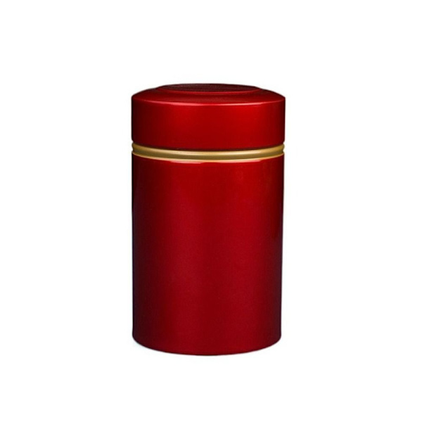 CAN Tin Box PUNAINEN Red