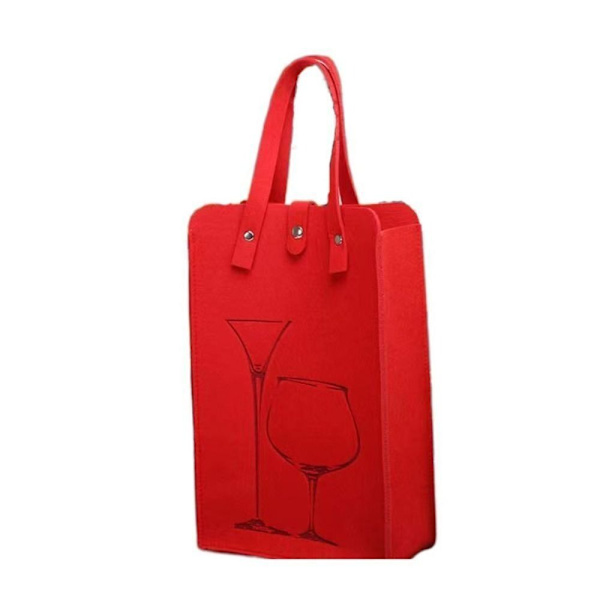 Rødvinspose Vingaveoppbevaringspose RØD Red