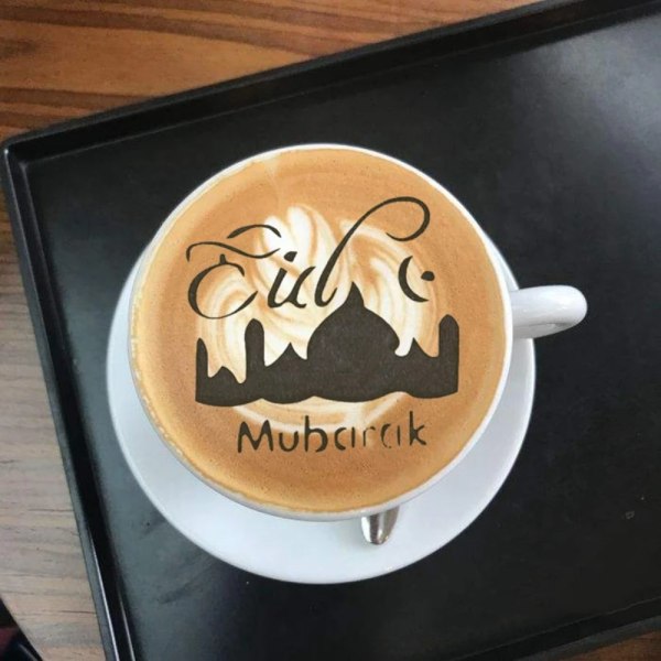 Eid Mubarak Kakedekorasjon Kaffekake Topper Dekor 08 08