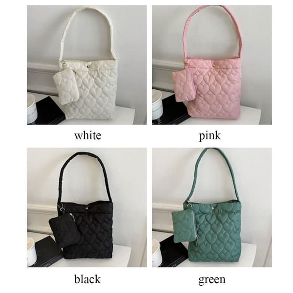 Skuldertasker Tote Tasker HVID white