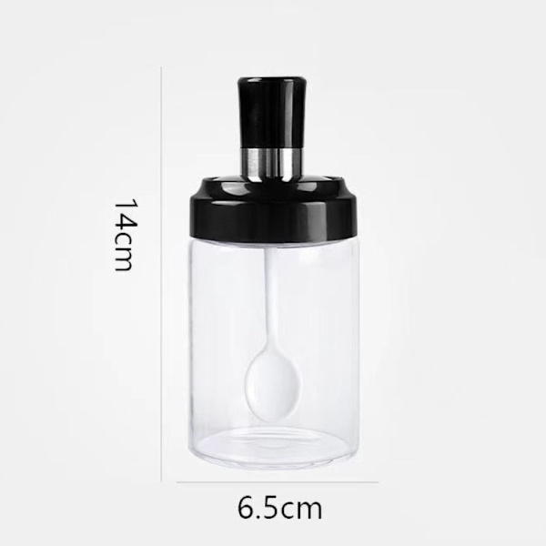 Krydderflasker i glass Krydderbeholdere B B B