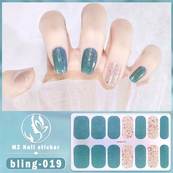 Franske neglemærkater Nail Art Sticker 8 8 8