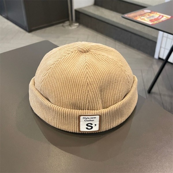 Baby Brimless Hat Hip Hop Caps BEIGE STIL 1 STIL 1 Beige Style 1-Style 1
