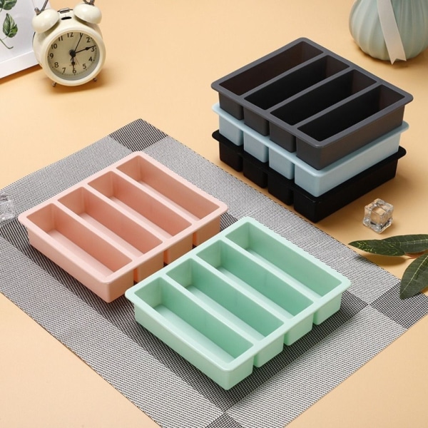 Cocktails Popsicle Frugt Popsicle Form GRØN UDEN LÅG Green Without Lid-Without Lid