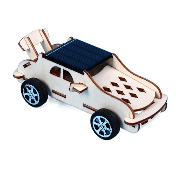 Solcellebil Eksperiment STEM-sæt Videnskabslegetøj Solar Car