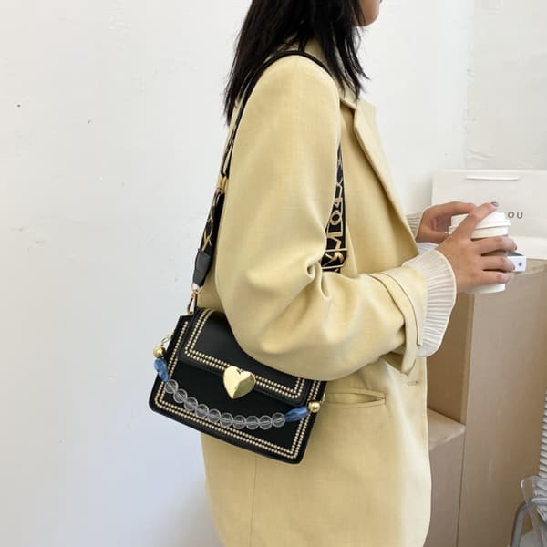 Messenger Taske Skuldertaske HVID white