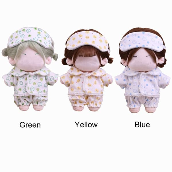 Dukketøj Dukkepyjamas Sæt GRØN green