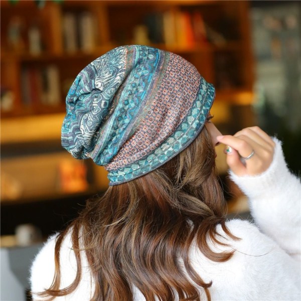 Dame Turban Hat Tynd Pullover Cap 07 07 07
