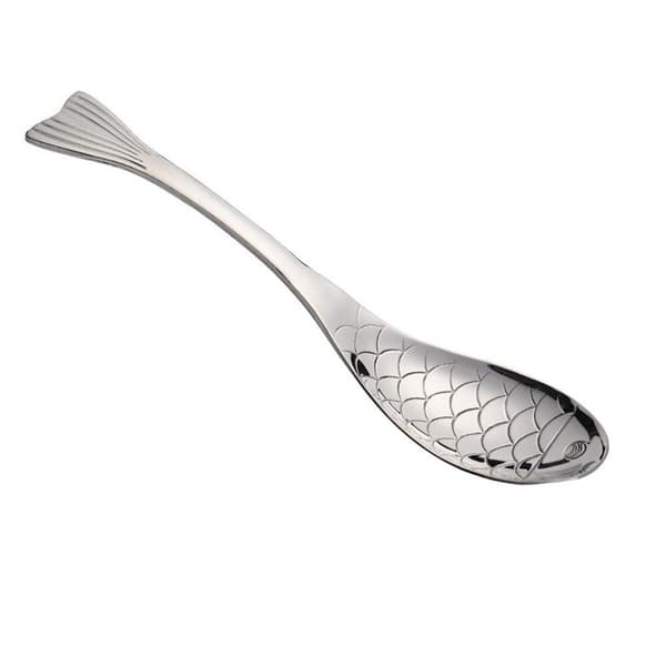 Dessertsked Guldpläterad sked SILVER L Silver L