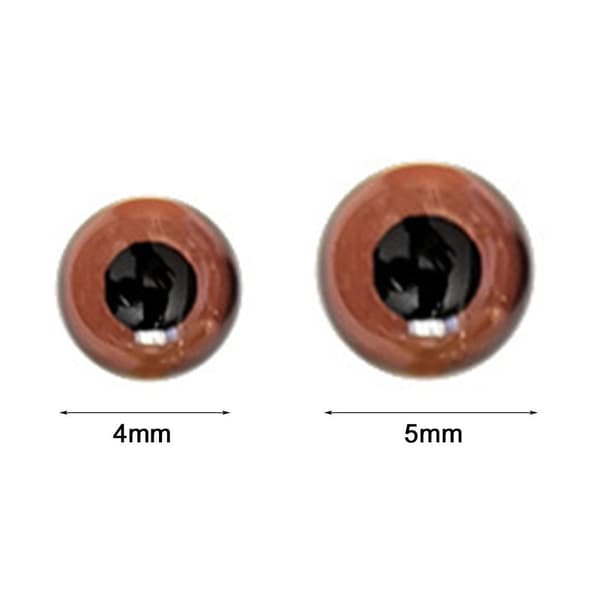 Dockögon Glasdockögon 4MM4 4 4mm4