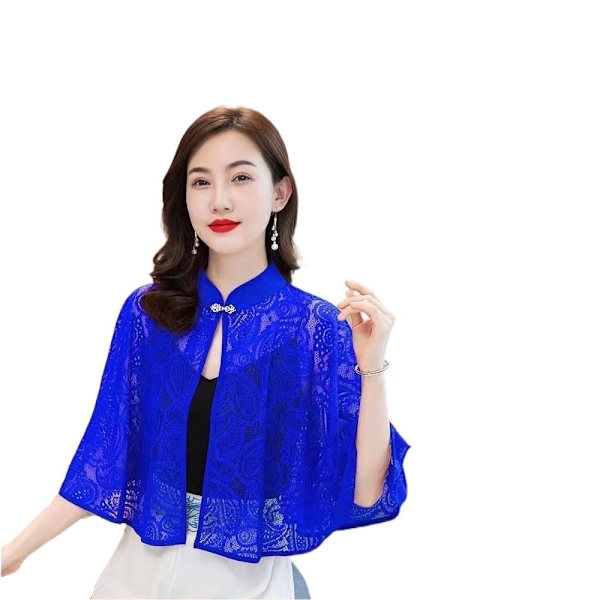 Spring Summer Sjal False Collar MÖRKBLÅ Dark Blue