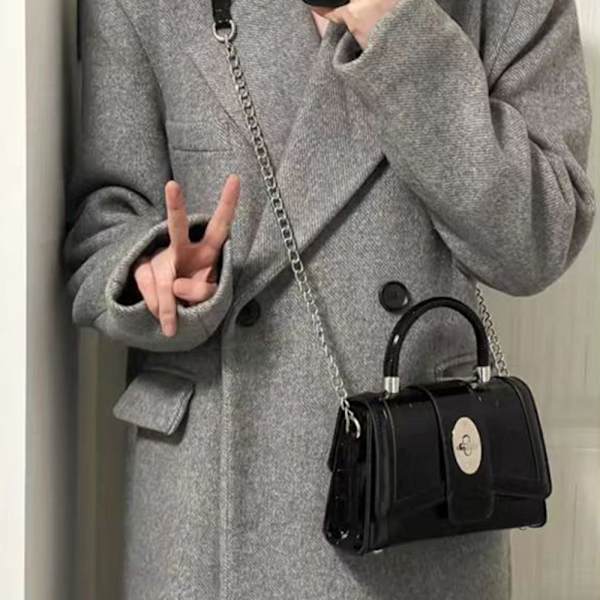 Læder Tote Bags Top Håndtag Taske Crossbody Tasker