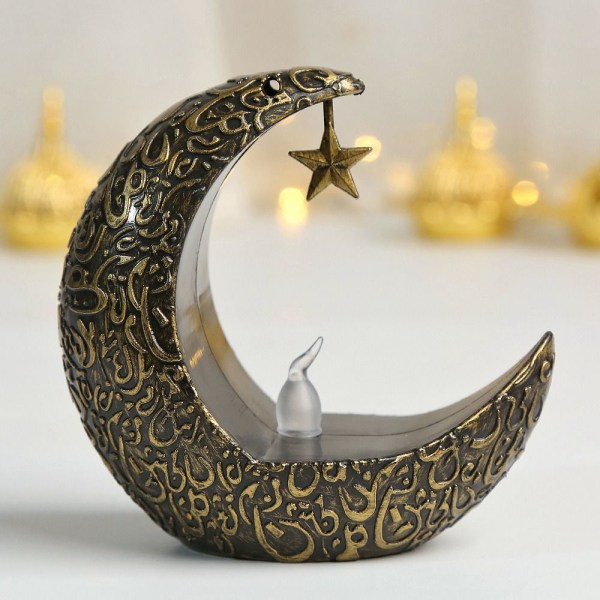 1kpl Led-kynttilänjalka Ramadan Kareem Decor TYYPPI 4 TYYPPI 4 Type 4