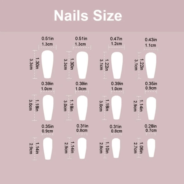 Fake Nails Faux Ongles False Nail Supplies