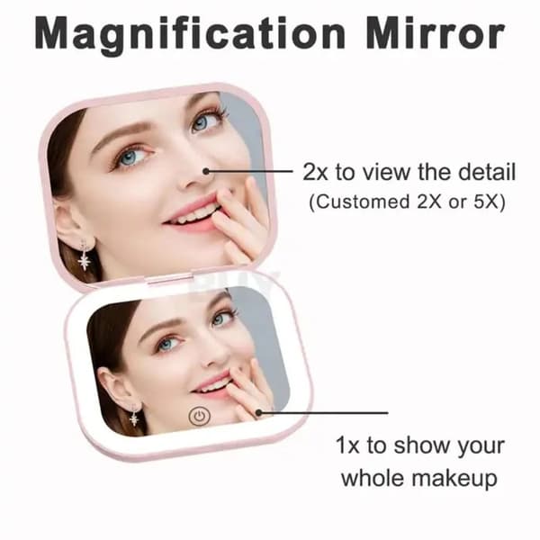 Makeup Spejl Kosmetik Spejl HVID White