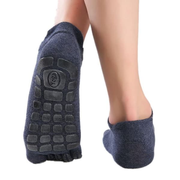 Femfingerstrømper Yogastrømper HVIDE White