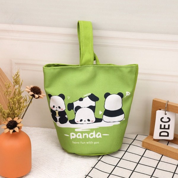Panda Bucket Handbag Matpakke 2 2 2