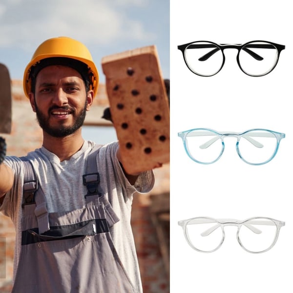 Anti Blue Light Briller Arbeidssikkerhetsbriller TRANSPARANT transparent