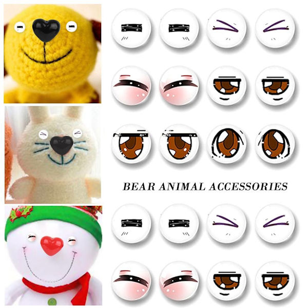 20st/10 par Eyes Crafts Eyes Puppet Crystal Eyes 16MMSTYLE 16mmStyle random